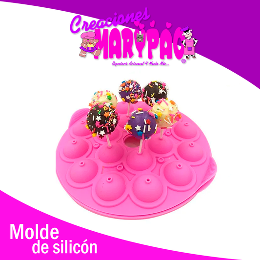 Molde de silicon Cake Pop