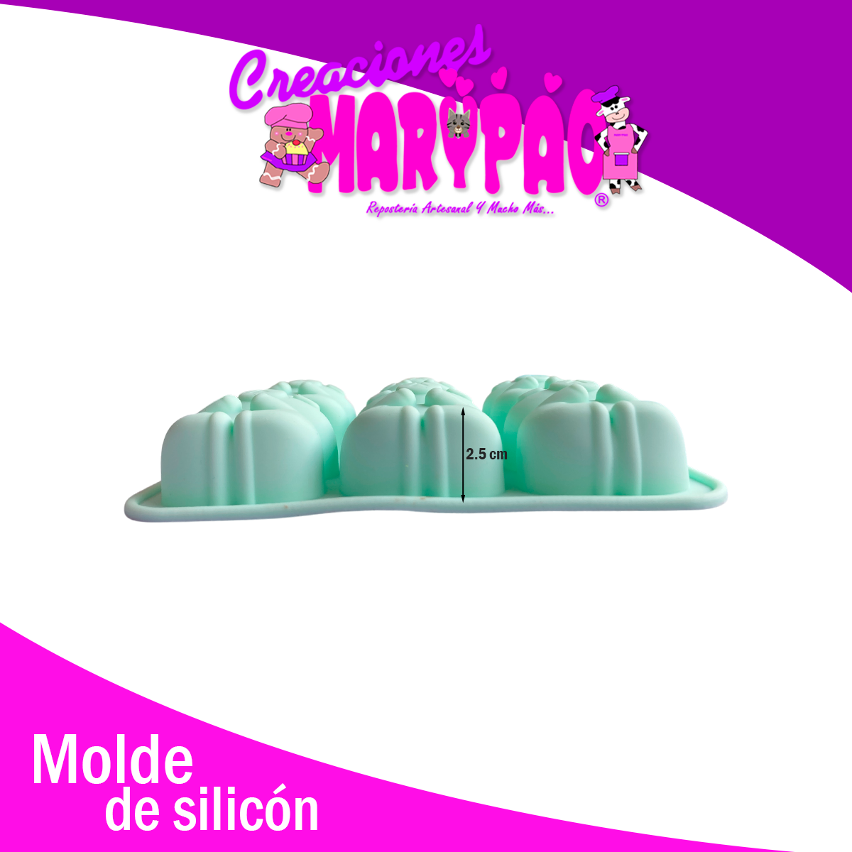 ✨ Pack de Moldes de Silicón Capibaras🍫