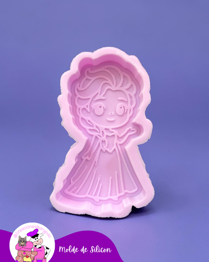 ❄️✨Moldes de Silicón Princesas Hermanas✨