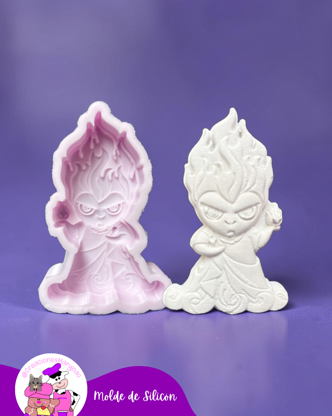 🖤✨Moldes de Silicón - Colección Villanos✨🖤