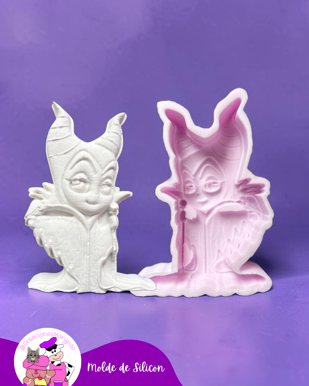 🖤✨Moldes de Silicón - Colección Villanos✨🖤