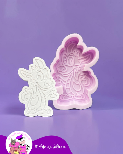 🌸Moldes de Silicón Princesa y Dragón🐉
