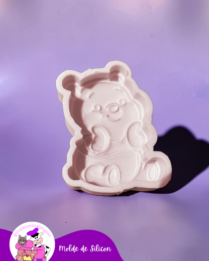Moldes de Silicón Pooh🍯