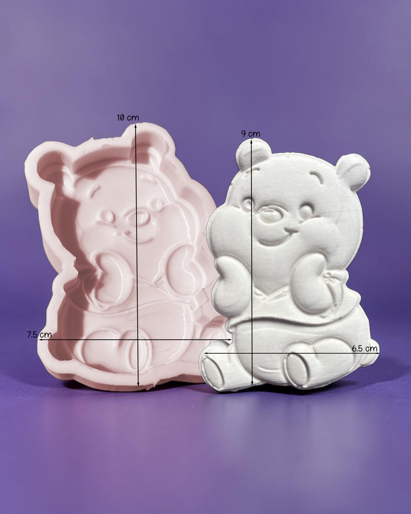Moldes de Silicón Pooh🍯