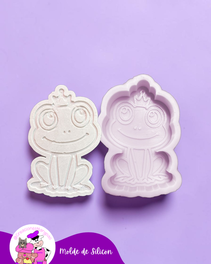 Moldes de Silicón Princesa y Sapo