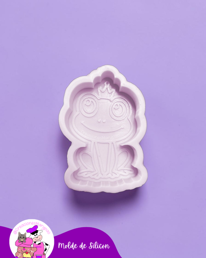 Moldes de Silicón Princesa y Sapo