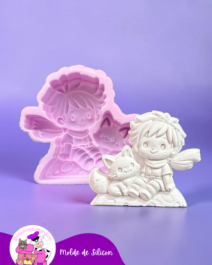 🌙✨ Molde de Silicón Principito🌙🦊