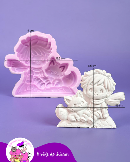 🌙✨ Molde de Silicón Principito🌙🦊
