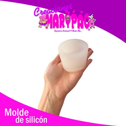 Molde De Silicón Para Velas Pastel Con Fresas 5 Cm Bonito