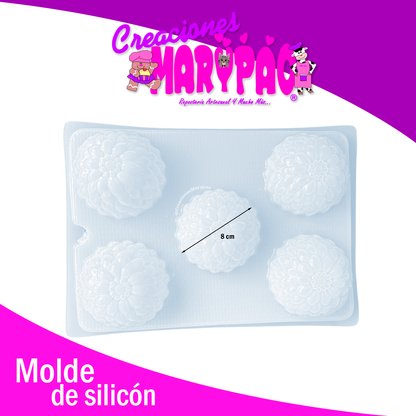 Molde Flores Dalia – Elegancia en Cada Creación ✨🌸