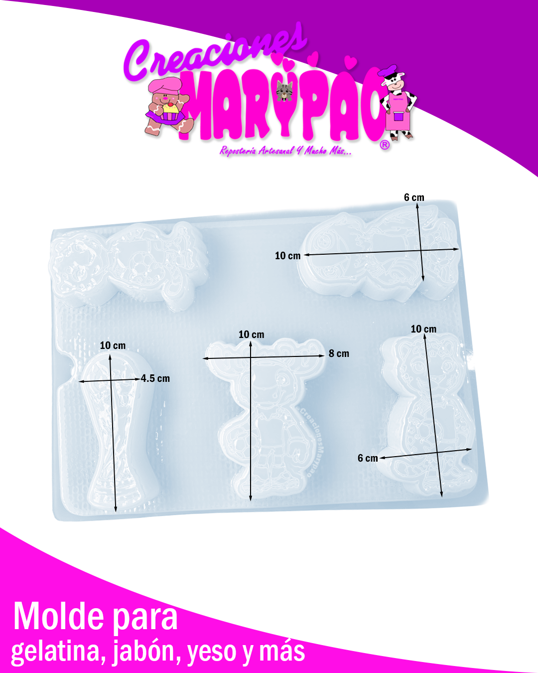 ⚽✨ Molde Mascotas del Mundial 2026 Yesitos, Jabones, Gelatinas Y Más ✨🏆