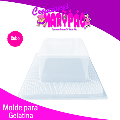 Molde Para Gelatinas Cubo