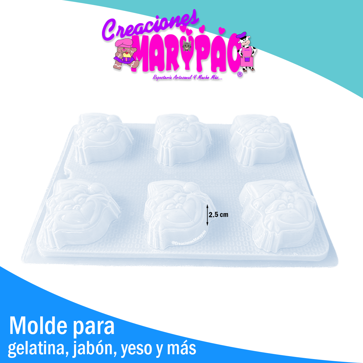 Molde El Grinch Navidad Yesitos Gelatinas Y Más