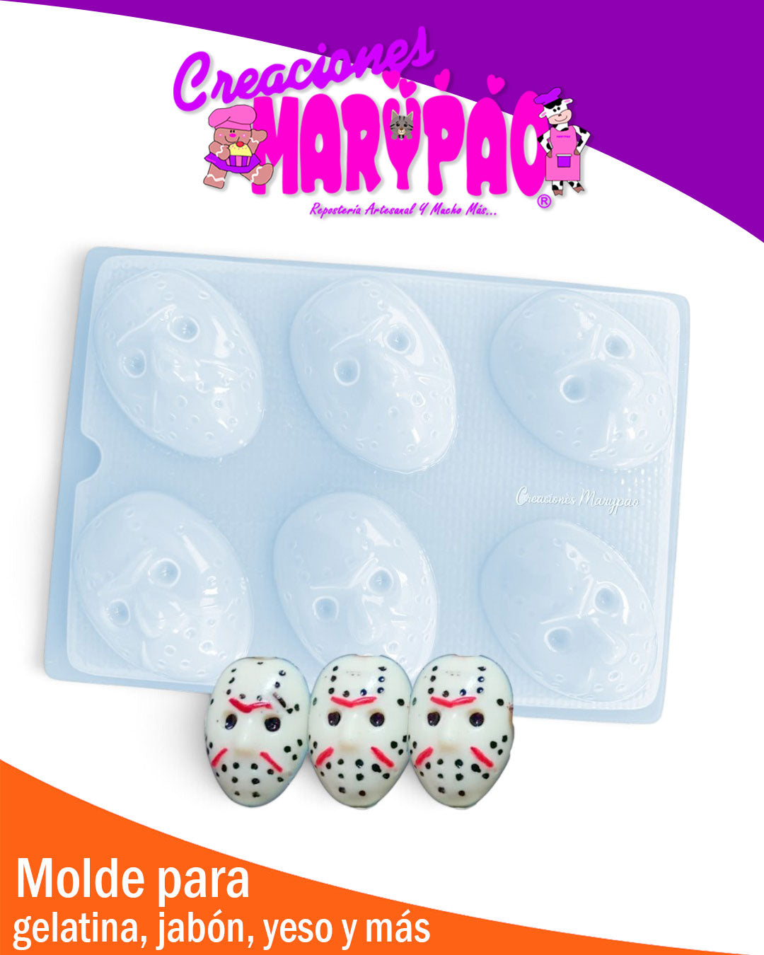 🪓💀 Molde Jason Voernes 13  – Colección Personajes Terror 🪓💀