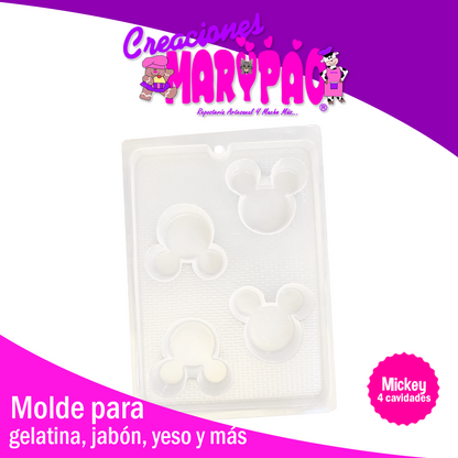 Molde Mickey Mouse Orejas