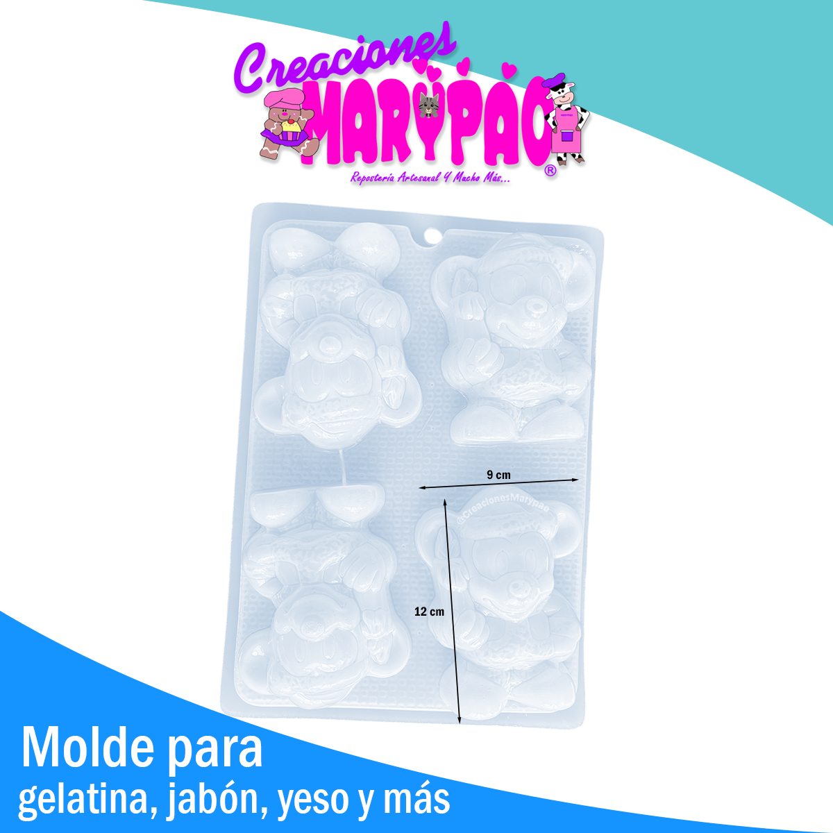 Molde Mickey Navideño🎅✨