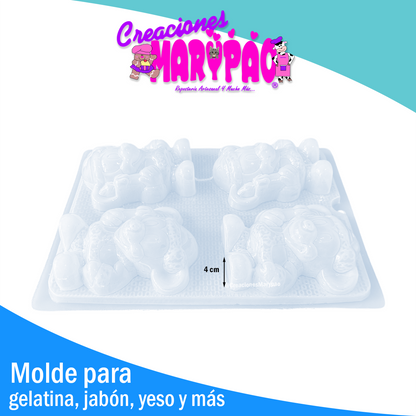 Molde Mickey Navideño🎅✨