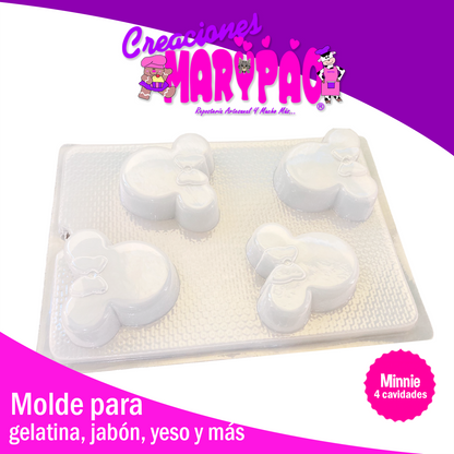 Molde Minnie Mouse Orejas