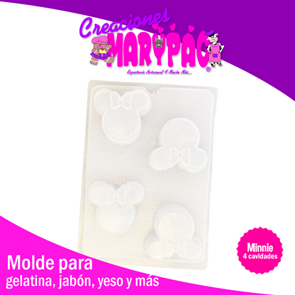 Molde Minnie Mouse Orejas