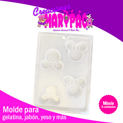 Molde Minnie Mouse Orejas