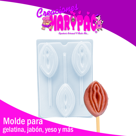 Molde Paleta Vulva Vagina Despedida de Soltera