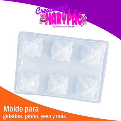 Molde Pan De Muerto Halloween Mod.8 ¡Nuevo diseño!