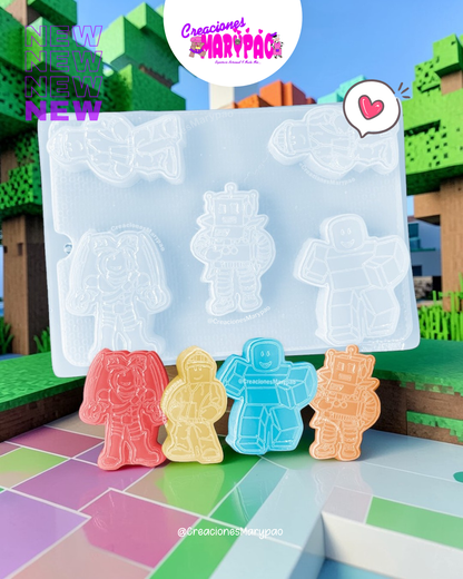 🎮Molde Roblox Yesitos Gelatinas Y Más✨