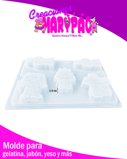 🎮Molde Roblox Yesitos Gelatinas Y Más✨