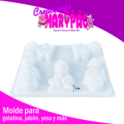 🕷️Molde Spidey y Sus Amigos Yesitos Gelatinas y Más🕷️