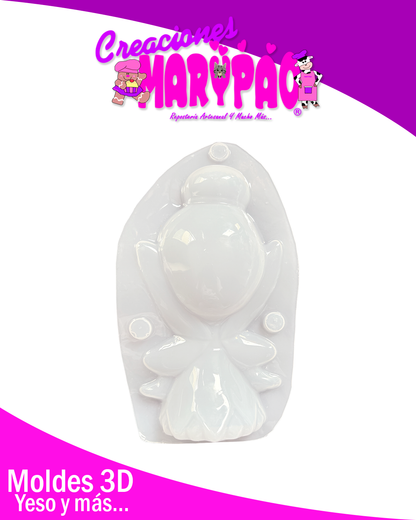 🧚‍♀️Molde Para Alcancías De Yeso Tinkerbell✨