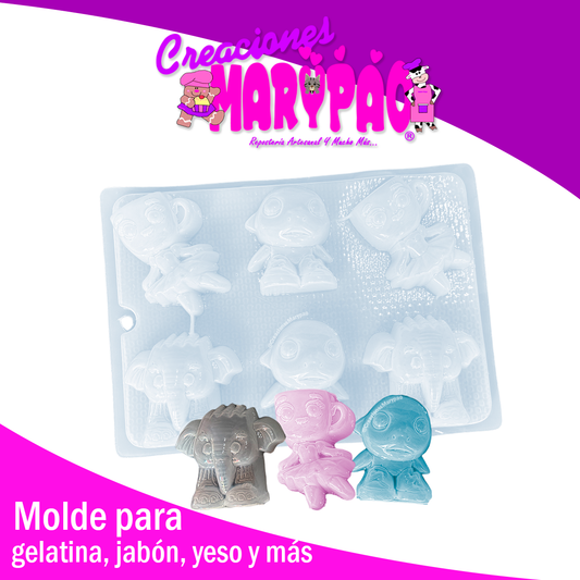 Molde Tralalero Tralala Yesitos Gelatinas Y Más✨