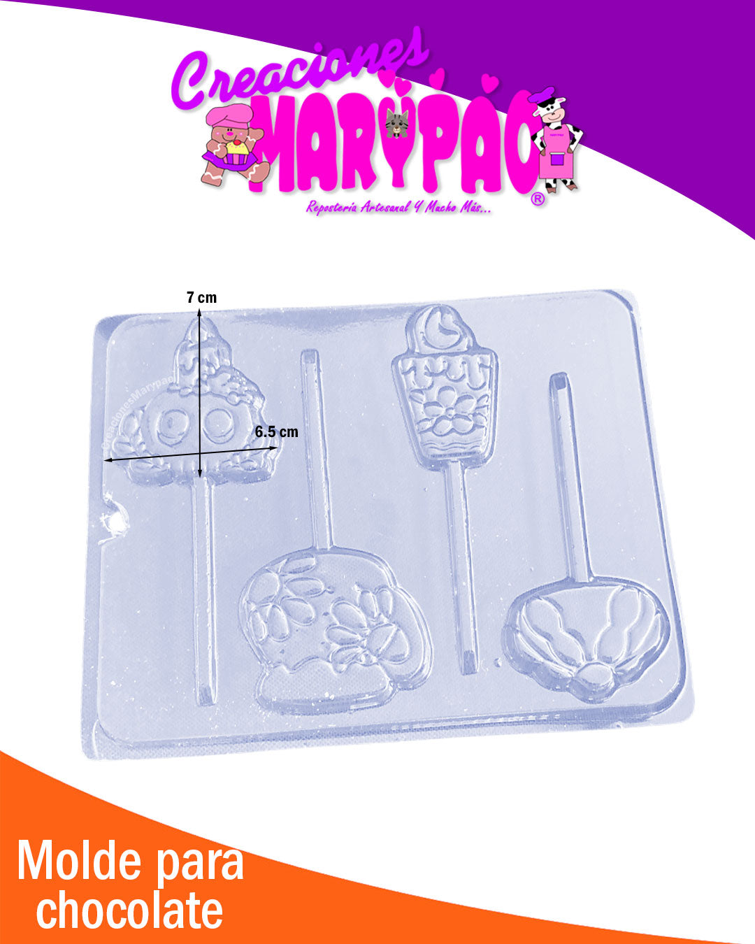Moldes Paletas de Chocolate Día de Muertos Ofrenda🏵️
