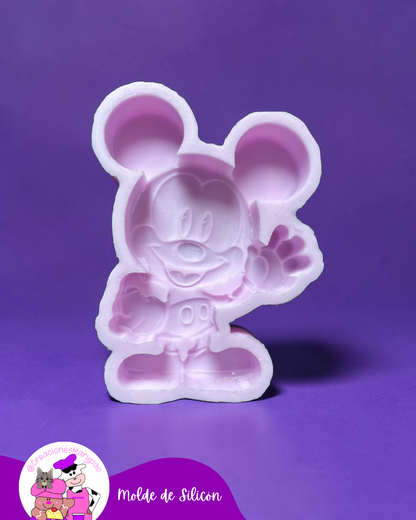 🎀Moldes de Silicón Mickey y Minnie✨