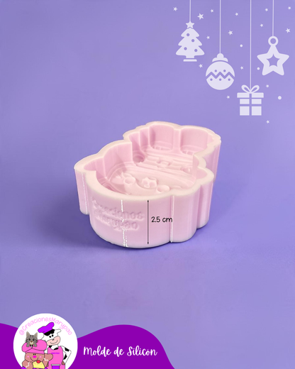 Moldes de Silicón Navidad Cute🎄