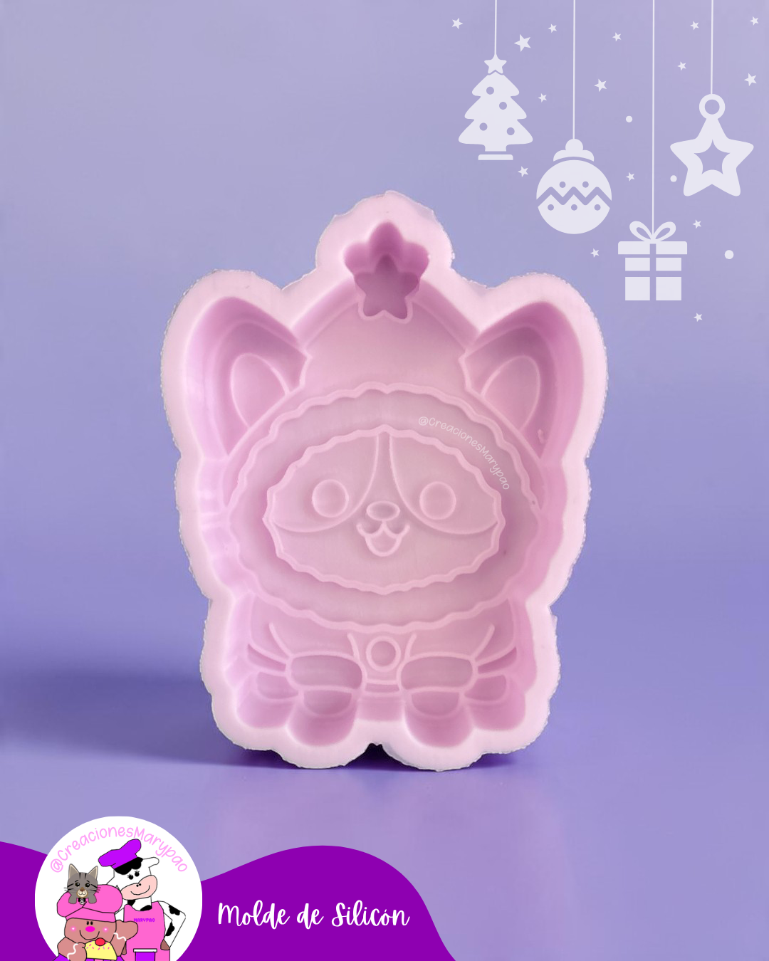 Moldes de Silicón Navidad Cute🎄