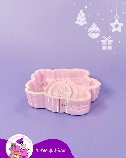 Moldes de Silicón Navidad Cute🎄