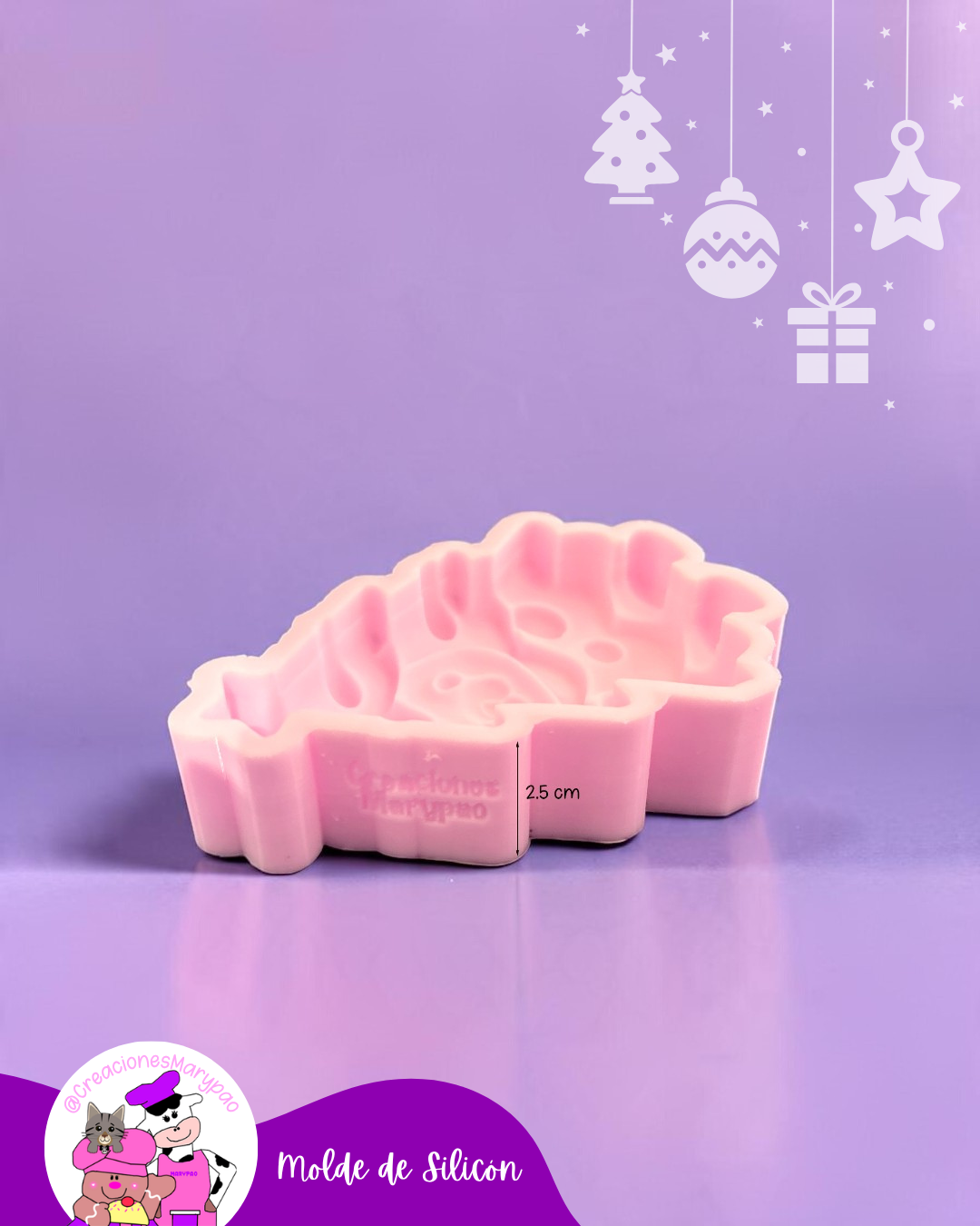 Moldes de Silicón Navidad Cute🎄
