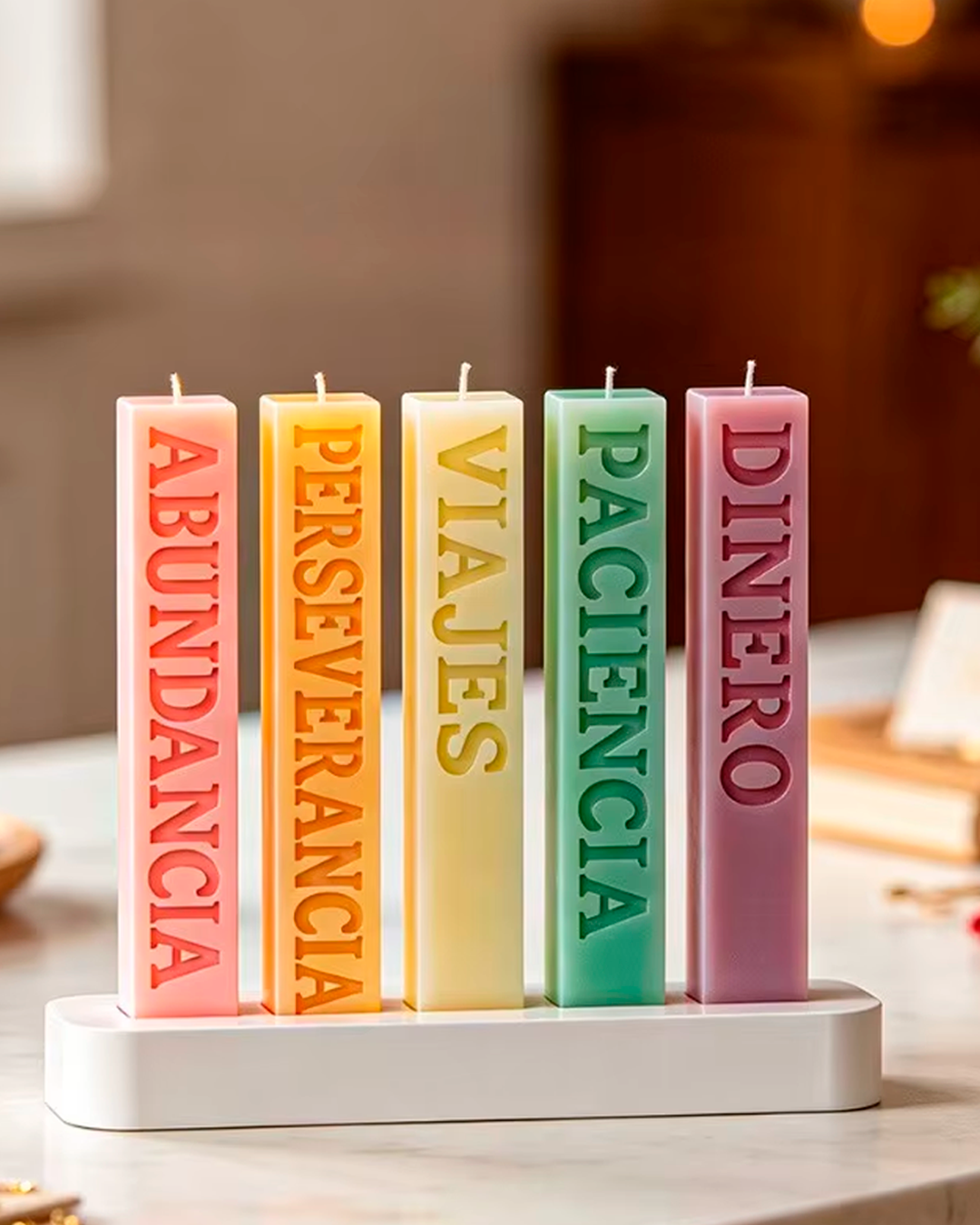 ✨Moldes de Silicón Velas Deseos Navidad Año Nuevo Pack🕯️
