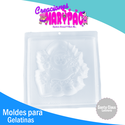 Molde Para Gelatina Santa Claus Navidad