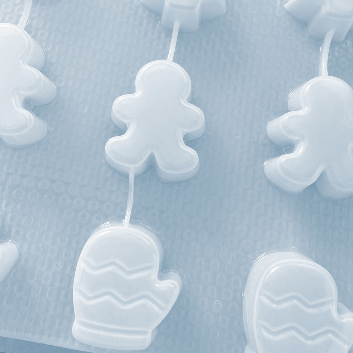 Molde Surtido Navidad Chico Gelatinas Gomitas Figuras Yeso Resina