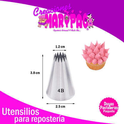 Paquete Duyas Pasteleras Cupcakes 1M / 2D / 4B / 2A / D66