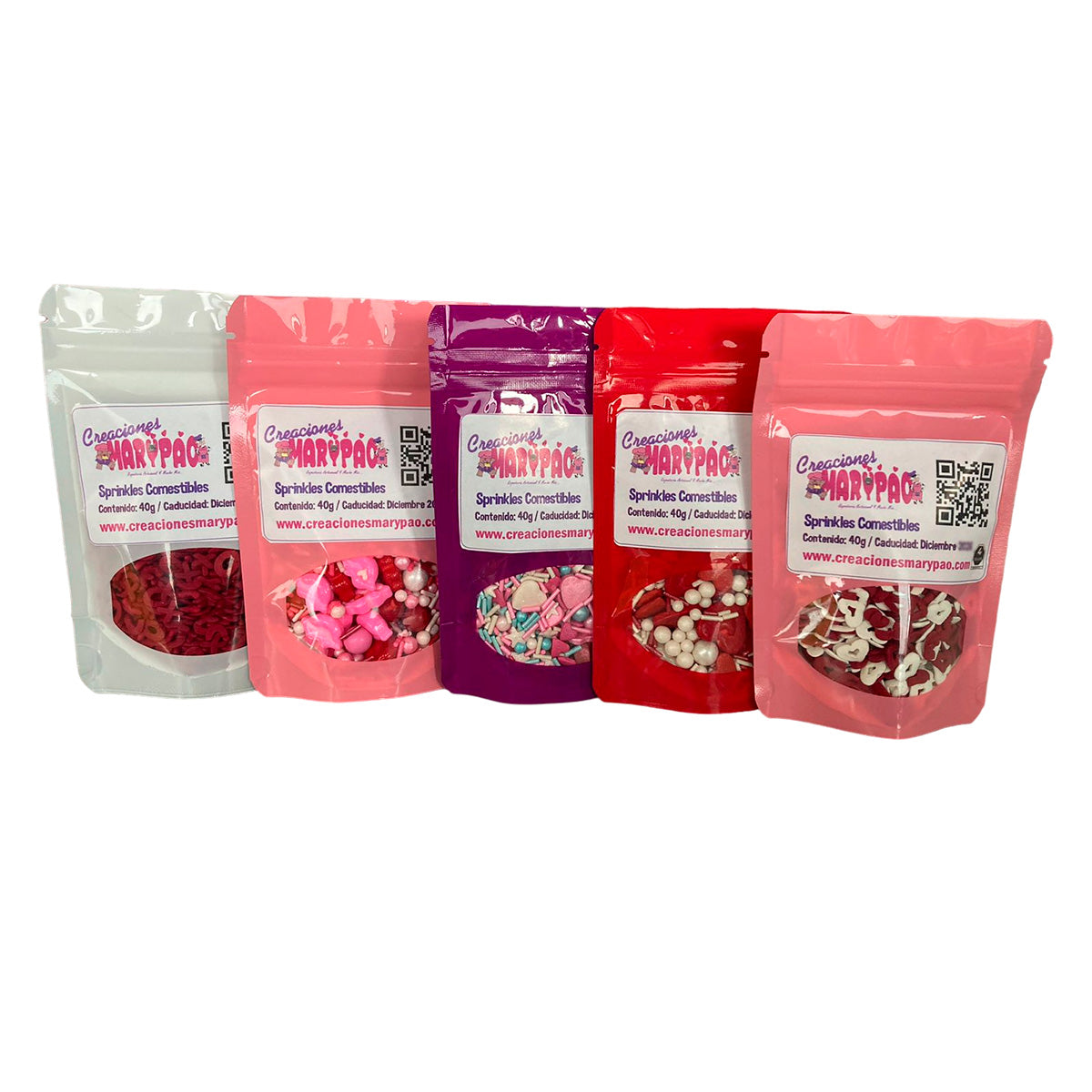 Mix Sprinkles San Valentín Granillo Confeti Comestible - Varios Diseños