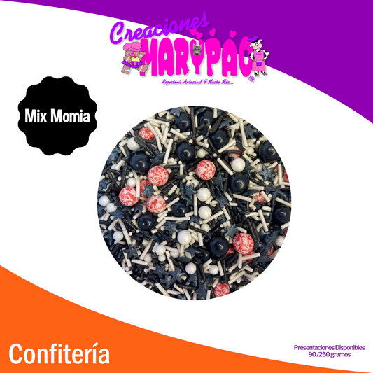 Sprinkles Halloween Mix Momia Granillo Confeti Comestible