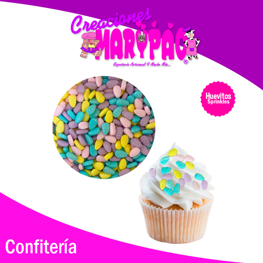 Sprinkles Huevitos Pascua Confite Cupcakes
