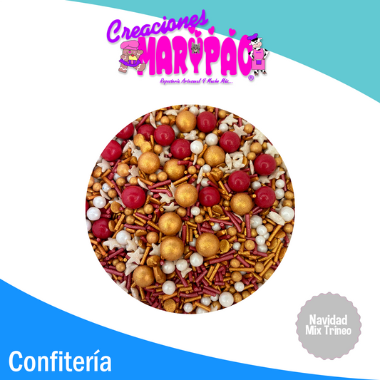 Sprinkles Navidad Trineo Granillo Confeti Comestible