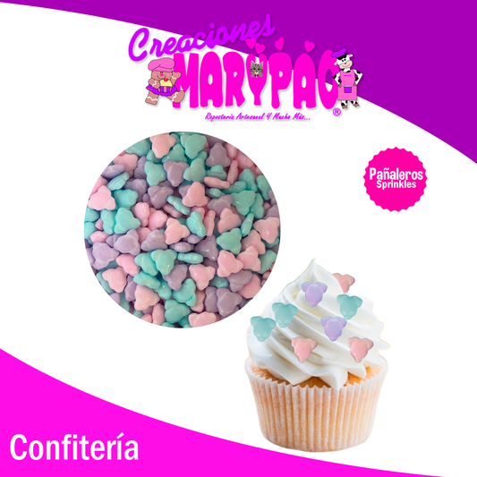 Sprinkles Baby Shower Pañaleros Confite Cupcakes