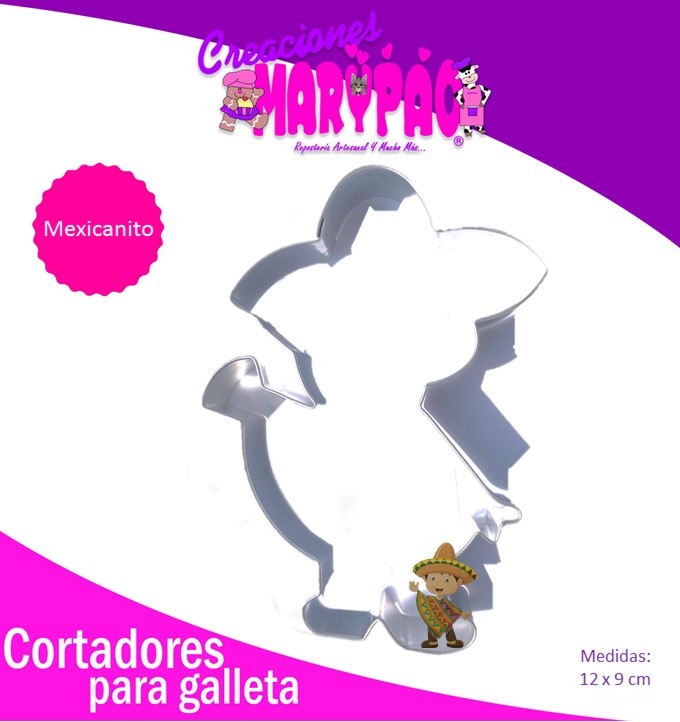 Cortador De Galleta Mexicanito Fiestas Patrias