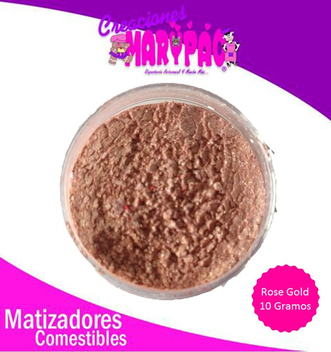 Matizador Comestible Rose Gold 10 gramos