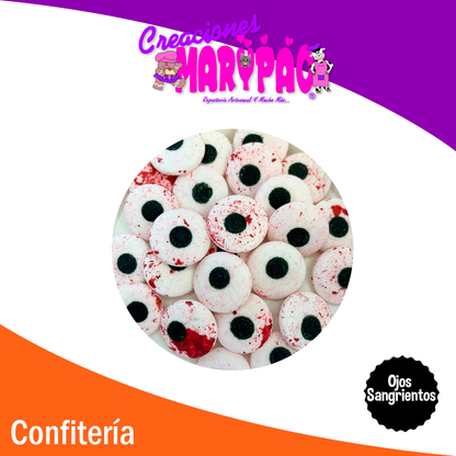 Sprinkles Ojos Comestibles Halloween Varios Diseños