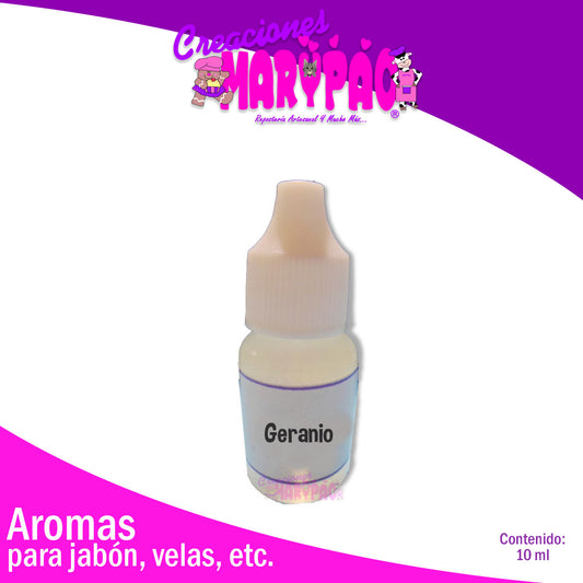 Esencia De Geranio Para Jabón Vela Aromas